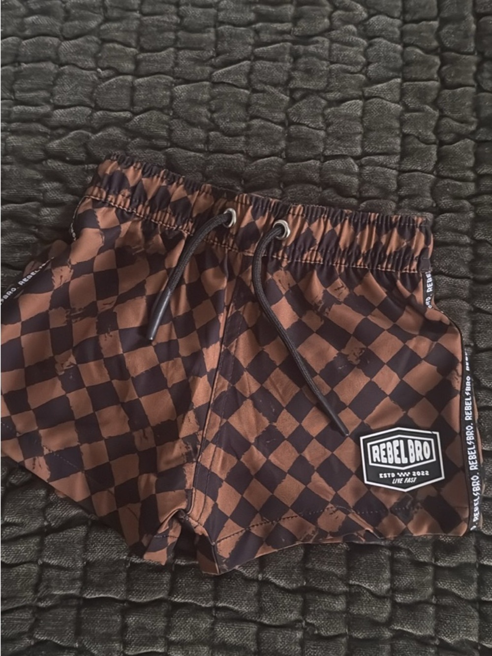 Rebel Bro Swim Trunks